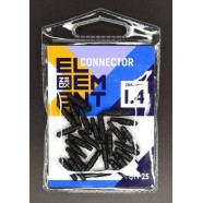 Конектор для вудки махової, ZEOX, 25шт/уп, 1,4мм